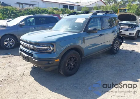2021 Ford Bronco Sport Big Bend из США, поврежденный, VIN 3FMCR9B69MRA80375